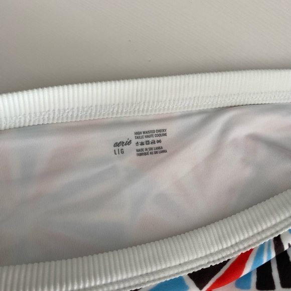 Aerie high waisted cheeky LARGE bikini 👙 bottoms, new without tags, mix/match - Picture 4 of 5